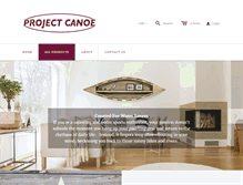 Tablet Screenshot of projectcanoe.com